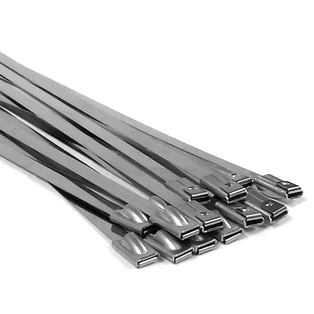 Us Cable Ties Cable Tie, 20", 150 lb, Stainless, 10 Pack 20SSN10